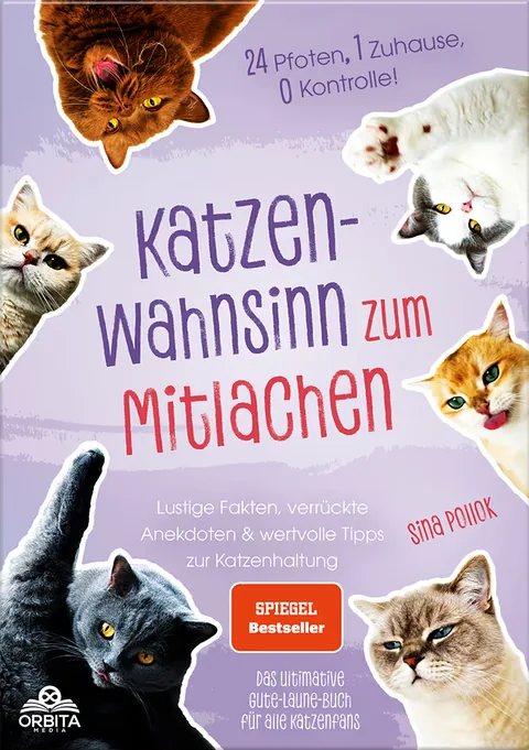 Buchcover: Katzen-Wahnsinn zum Mitlachen