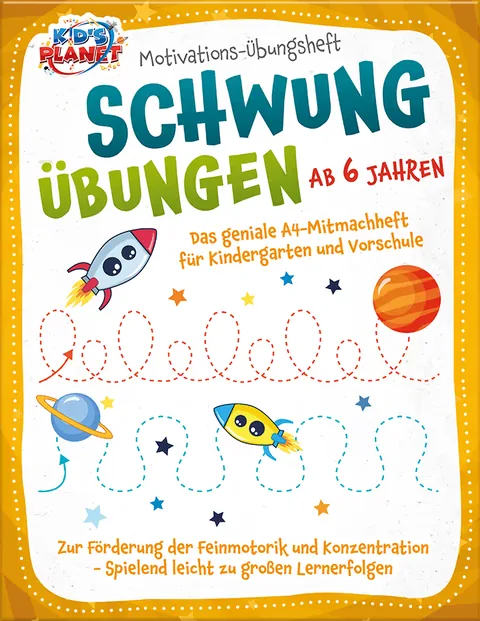 Buchcover: Motivations-Übungsheft! Schwungübungen ab 6 Jahren
