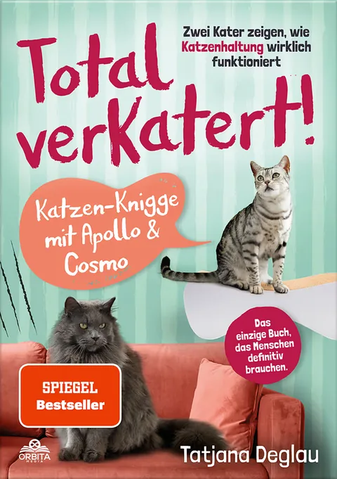Buchcover: Total verkatert! Katzen-Knigge mit Apollo & Cosmo
