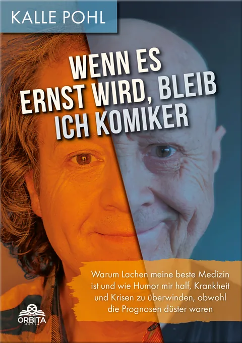 Buchcover: Wenn es ernst wird, bleib ich Komiker